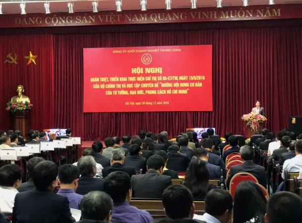 Đảng ủy Khối Doanh nghiệp Trung ương triển khai Chỉ thị 05-CT TW của Bộ Chính trị