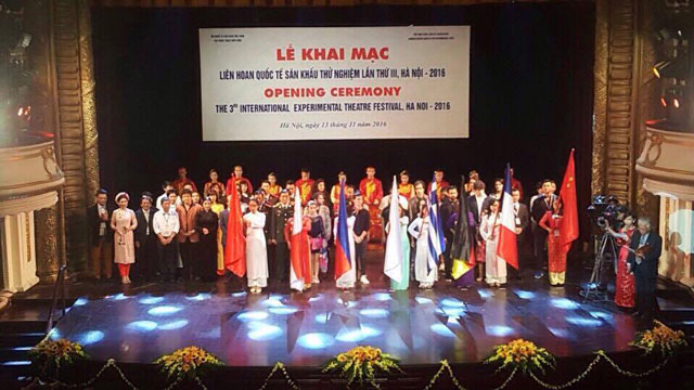 Khai mạc Liên hoan quốc tế Sân khấu thử nghiệm lần thứ III
