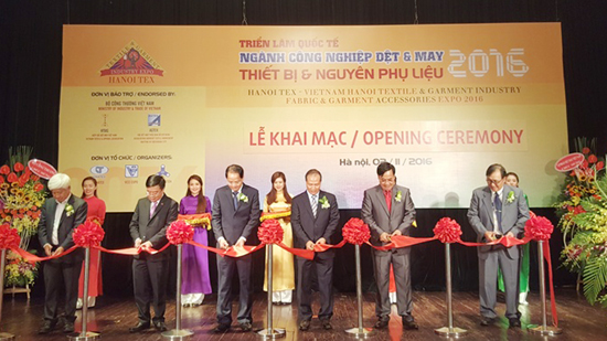 Khai mạc Triển lãm quốc tế ngành công nghiệp dệt may 2016
