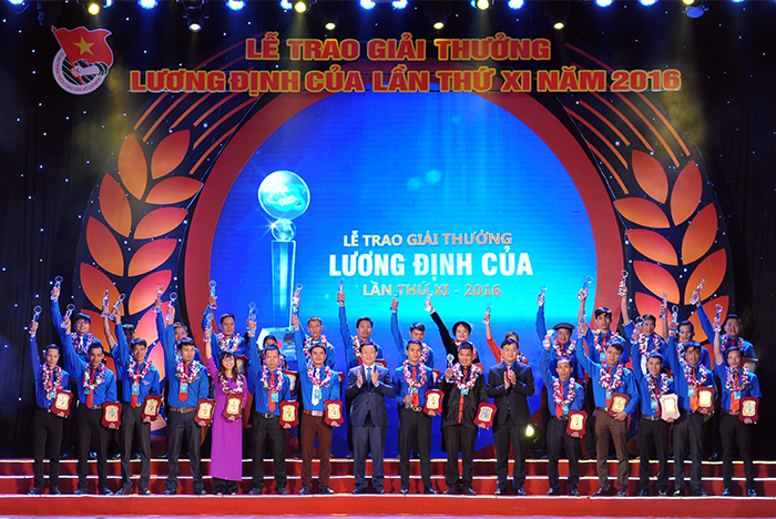 85 thanh niên nông thôn vinh dự nhận giải thưởng Lương Định Của
