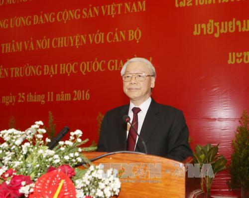 Quan hệ đặc biệt Việt – Lào Tài sản chung vô giá, quy luật sống còn của hai dân tộc