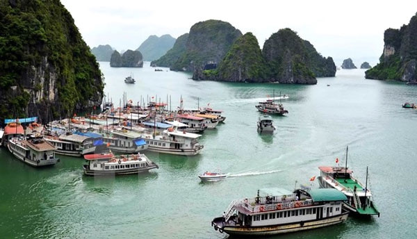 Quảng Ninh Đình chỉ hoạt động 2 tàu du lịch vì để khách ngồi lên lan can