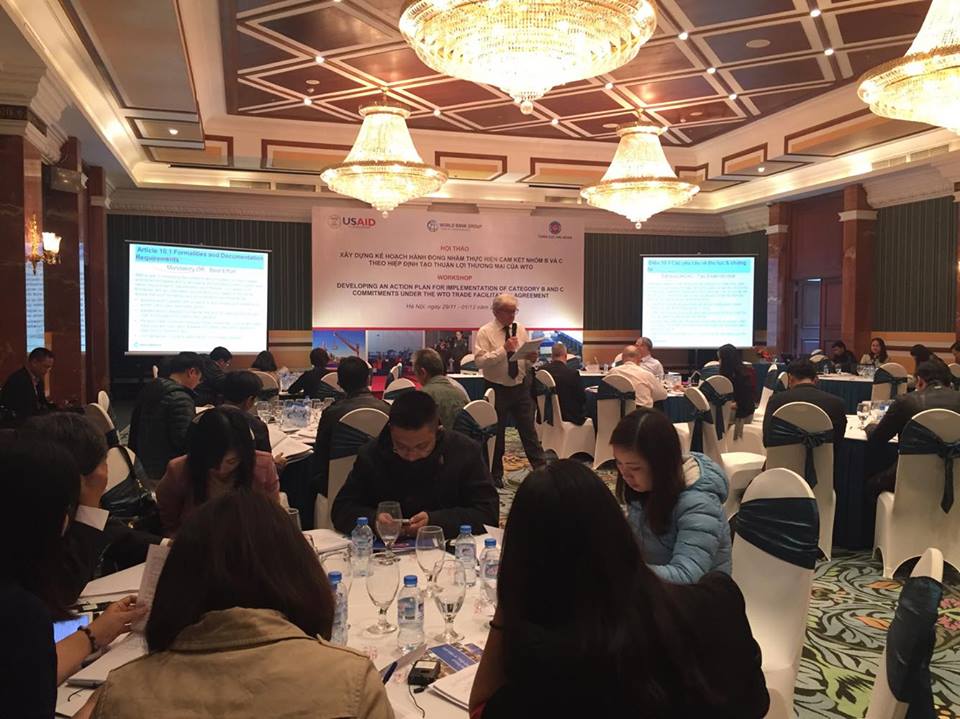 Xây dựng kế hoạch thực hiện nhóm B và C theo Hiệp định Tạo thuận lợi thương mại của WTO