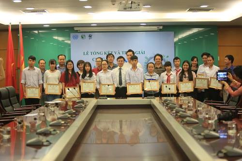 Trao giải Cuộc thi “Sáng tác Ảnh và Poster về môi trường