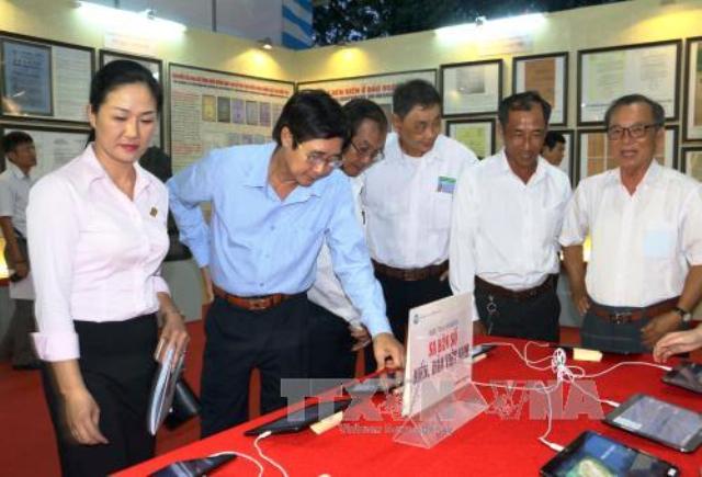 Vĩnh Long Triển lãm bản đồ và trưng bày tư liệu về bằng chứng lịch sử, pháp lý Hoàng Sa, Trường Sa của Việt Nam