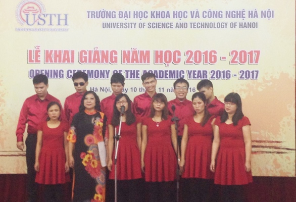 Trường ĐH Khoa học và Công nghệ Hà Nội khai giảng năm học mới 2016-2017