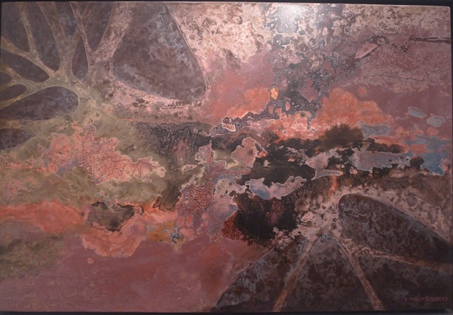 Triển lãm tranh sơn mài “Mạch sống”