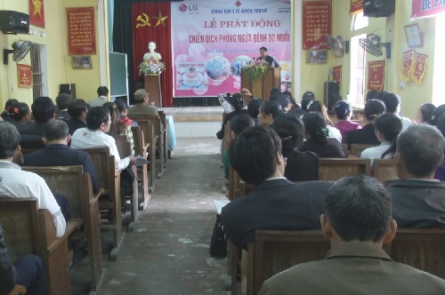 Phát động chiến dịch phòng chống dịch bệnh do muỗi