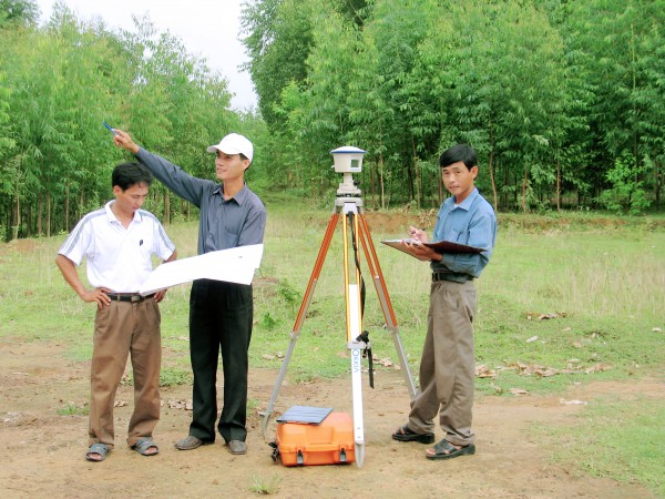 Hỗ trợ 20 tỉnh đo đạc, lập bản đồ địa chính