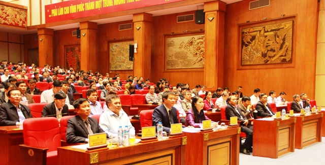 Vĩnh Phúc tổ chức Hội nghị quán triệt nghị quyết Trung ương 4 khóa XII