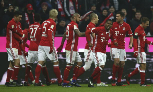 “Hùm xám” Bavaria lập lại trật tự tại Bundesliga