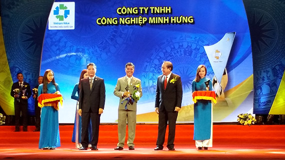 Công bố và vinh danh 88 doanh nghiệp đạt Thương hiệu quốc gia năm 2016