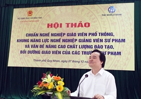 Các trường đại học sư phạm phải đi đầu trong nâng cao chất lượng giáo viên