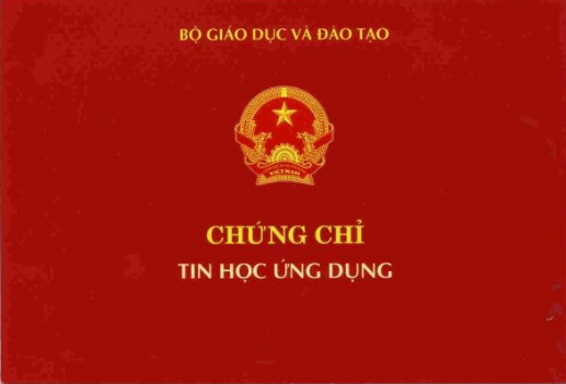 Dừng cấp phôi chứng chỉ tin học ứng dụng A,B,C từ 15 12 2016