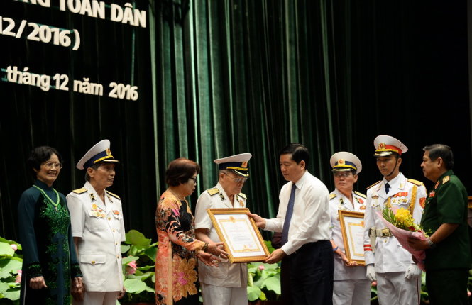 Gặp mặt tướng lĩnh, sỹ quan Quân đội đã nghỉ hưu trên địa bàn Thành phố Hồ Chí Minh