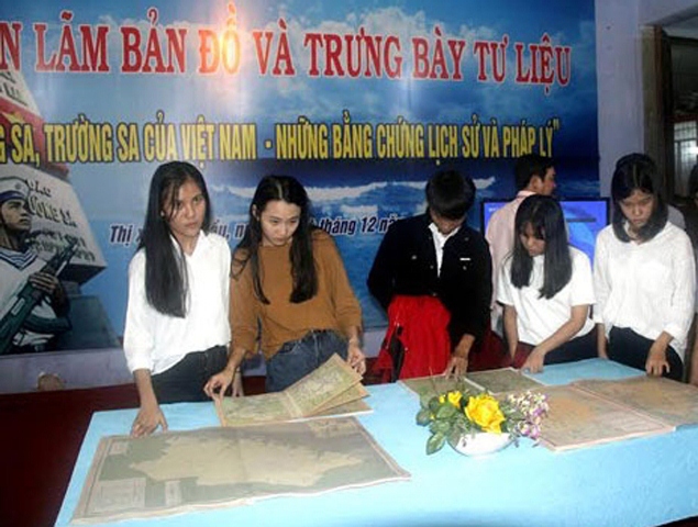 Phú Yên Triển lãm và trưng bày tư liệu Hoàng Sa, Trường Sa của Việt Nam