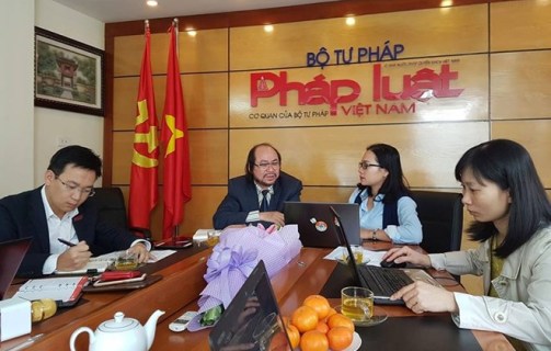 Giao lưu trực tuyến về Bộ luật Dân sự 2015