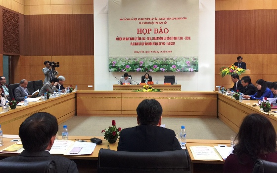 Họp báo chương trình Kỷ niệm 185 năm thành lập, 20 năm tái lập tỉnh Hưng Yên