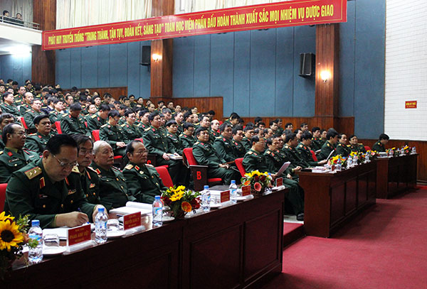 Hội thảo khoa học “Học viện Quốc phòng - 40 năm xây dựng và phát triển”