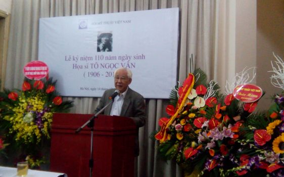 Kỷ niệm 110 năm ngày sinh danh họa Tô Ngọc Vân