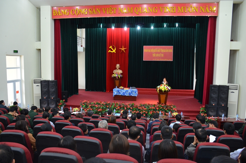Quảng Ninh Tiếp xúc cử tri huyện Cô Tô