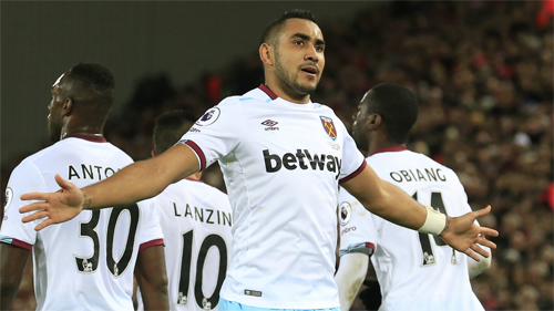 West Ham xuất sắc chặn đà tiến của Liverpool
