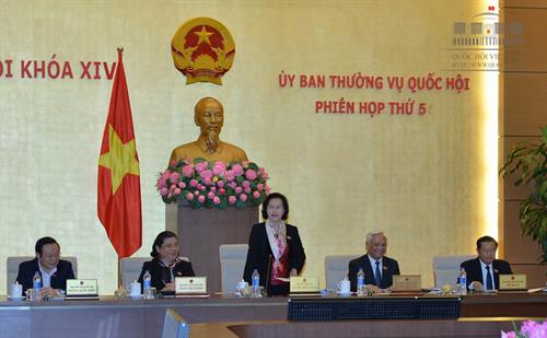 Uỷ ban Thường vụ Quốc hội cho ý kiến về các đề án của Kiểm toán Nhà nước
