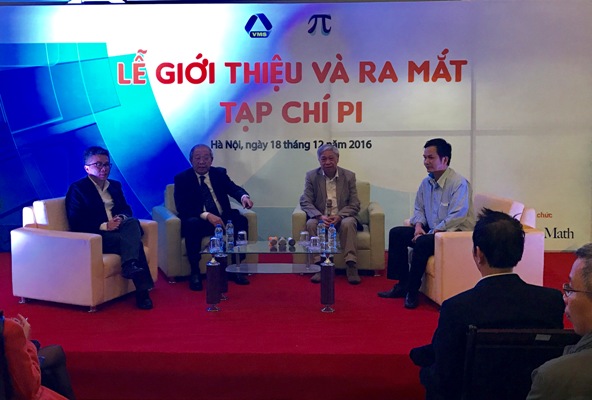 Ra mắt tạp chí toán học PI với sự đồng hành của GS Ngô Bảo Châu