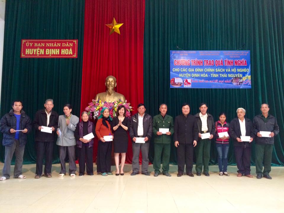 TED SAIGON tặng quà tình nghĩa tại Thái Nguyên