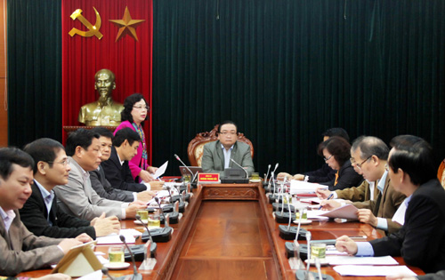 Ban Thường vụ Thành uỷ Hà Nội dành 3 ngày họp kiểm điểm tập thể, cá nhân