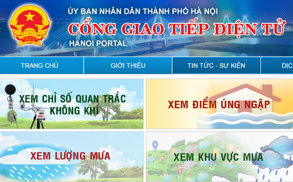 Hà Nội công khai chỉ số chất lượng không khí lên mạng