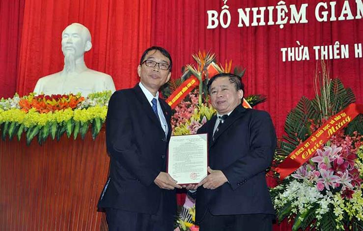 Công bố quyết định bổ nhiệm Giám đốc Đại học Huế nhiệm kỳ 2016 - 2021