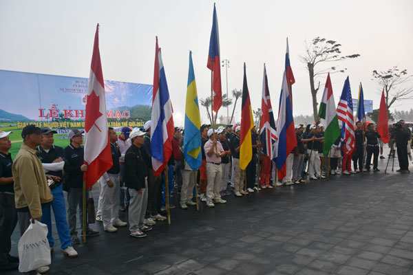 Khai mạc Giải Golf người Việt Nam ở nước ngoài toàn thế giới 2017