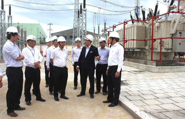 Kiểm tra tình hình cung cấp điện phục vụ APEC 2017