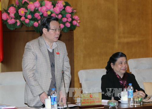 Ủy ban Thường vụ Quốc hội thông qua 2 dự thảo Nghị quyết