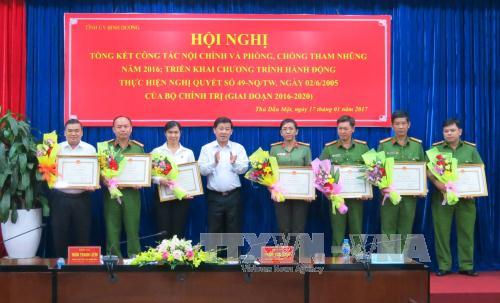 Bình Dương đẩy mạnh thực hiện cải cách tư pháp