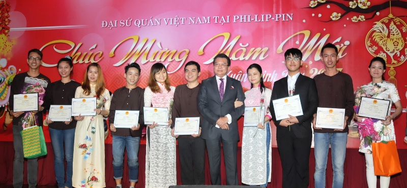 Đại sứ quán Việt Nam tại Philippines tổ chức Tết Cộng đồng đón Xuân Đinh Dậu