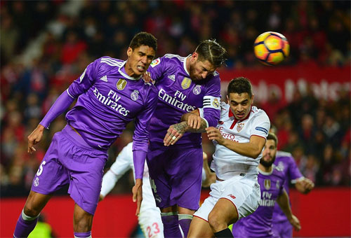Real Madrid chấm dứt 40 trận bất bại trước Sevilla
