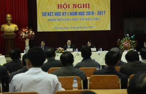 Sơ kết học kỳ I năm học 2016 – 2017
