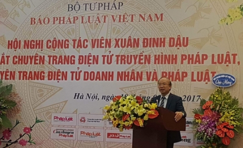 Báo Pháp luật Việt Nam ra mắt 2 chuyên trang điện tử