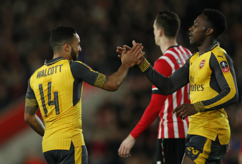 Arsenal đè bẹp Southampton tại vòng 4 FA Cup