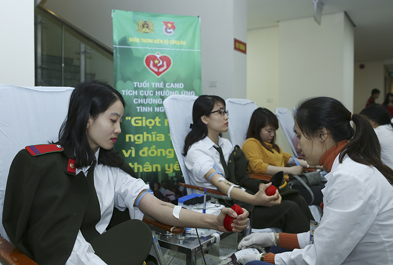 Đoàn Thanh niên Bộ Công an ra quân Tháng Thanh niên