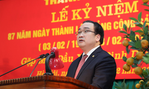 Đảng bộ Hà Nội kỷ niệm 87 năm Ngày thành lập Đảng Cộng sản Việt Nam