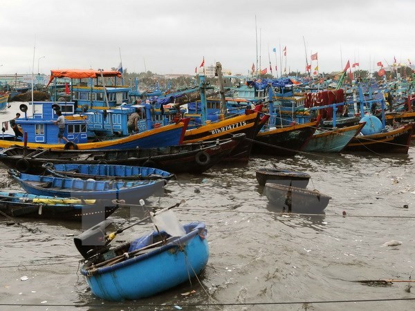 Cứu hộ kịp thời 6 thuyền viên trên tàu cá bị chìm tại cảng biển Cửa Việt