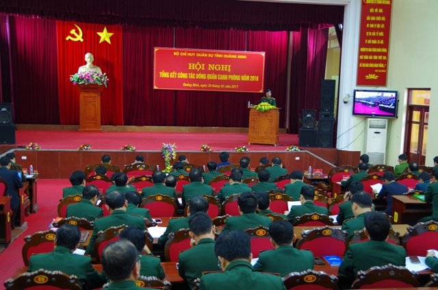 Bộ Chỉ huy quân sự tỉnh Quảng Ninh Nâng cao hiệu quả công tác đóng quân canh phòng năm 2017