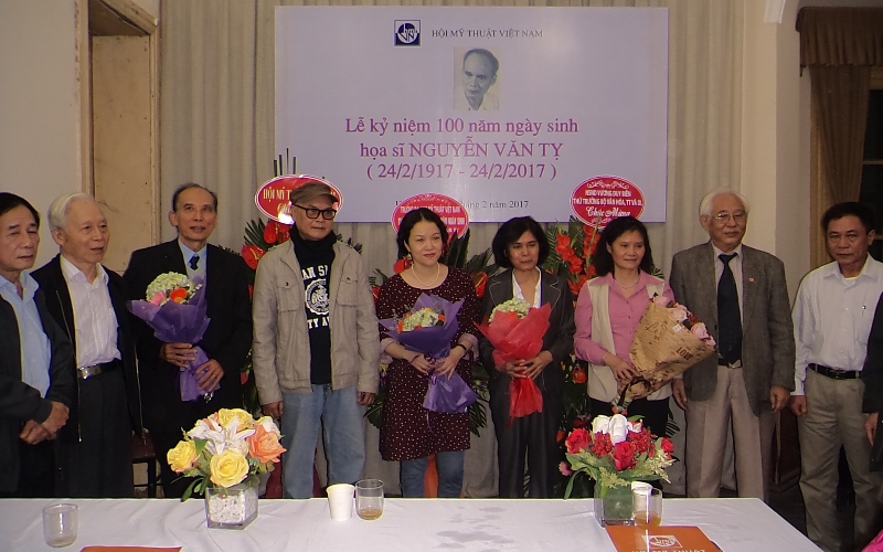 Kỷ niệm 100 năm ngày sinh họa sỹ Nguyễn Văn Tỵ