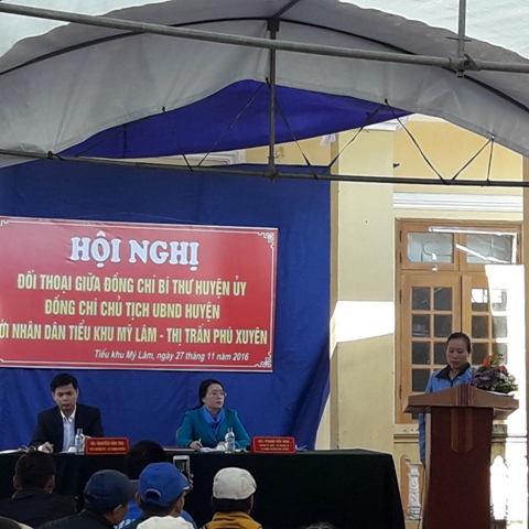 Phú Xuyên Hà Nội  Nâng cao chất lượng đối thoại, tiếp công dân trong giải quyết khiếu nại, tố cáo