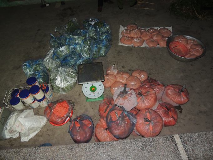 Phát hiện cơ sở sản xuất giò bò sử dụng chất cấm ở Duy Tiên Hà Nam