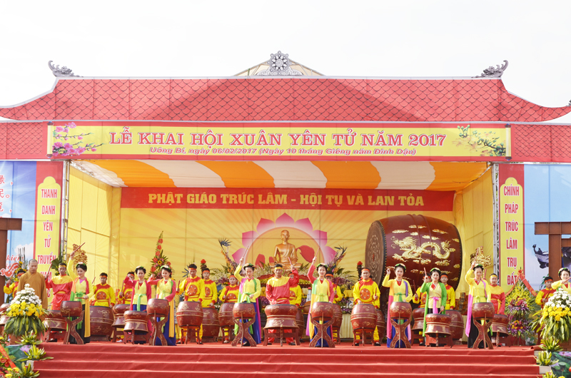 Khai hội Xuân Yên Tử 2017
