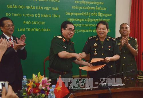 Bàn giao hệ thống y tế từ xa cho Bệnh viện 179, Campuchia